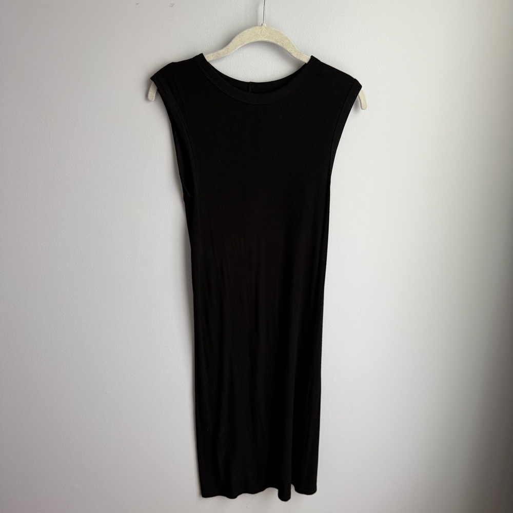 Enza Costa Black Sleeveless Dress